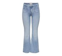 ONLY Onljudy Mid Pocket Flared DNM - Onljudy Mid Pocket Flared DNM - Smart Casual - Femme