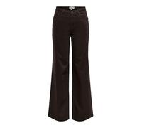 ONLY Onljuicy-Soft Life Hw Pantalon Large PNT, Marron, 28W / 30L
