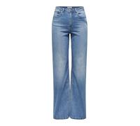 ONLY Onljuicy-wauw Hw Wide DNM Gua113 Noos Jean à Jambes Larges, Denim Bleu médium, XL / 30L Femmes