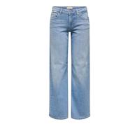 ONLY ONLJULLES Taille Basse Wide Leg Fit Jeans | Wide Leg Fit, Casual, Température maximale 40°C programme doux