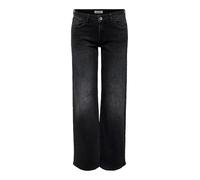 ONLY ONLJULLES Taille Basse Wide Leg Fit Jeans | Wide Leg Fit, Casual, Température maximale 40°C programme doux