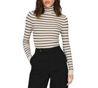 Only Onlkarol L/S Pull À Col Roulé Knt Noos Pull tricoté, Femme, Whitecap Gray, L