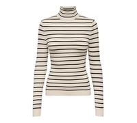 Only Onlkarol L/S Pull À Col Roulé Knt Noos Pull tricoté, Femme, Whitecap Gray, M