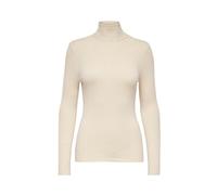 Only - Onlkarol Pull à col roulé - Femme - Pulls - Beige - Taille: 44 FR
