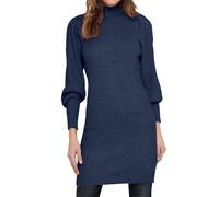 ONLY Onlkatia L/S Dress KNT Noos Robe, Naval Academy, L Femmes
