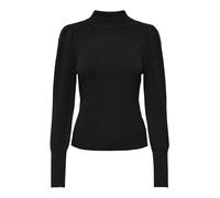 Pull femmes Only ONLKATIA L/S HIGHNECK PULLOVER KNT NOOS Noir EU S