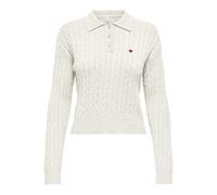 ONLY Onlkatia Ls Cable Polo CC KNT Onlkatia Ls Cable Polo CC KNT Femme (Lot de 1)