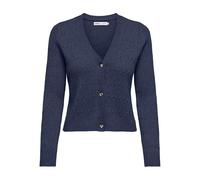 ONLY Onlkatia Ls Cable V-Neck Cardi KNT Noos, Naval Academy, L Femme