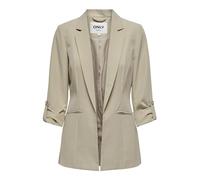 ONLY ONLKAYLE-ORLEEN 3/4 Blazer TLR Noos, Beige, 42 Femmes