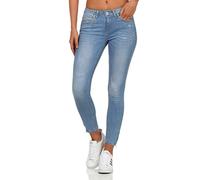 ONLY Onlkendell Life Re SK an Cre185063 Noos Jean Skinny, Bleu (Light Blue Denim Light Blue Denim), W27/L30 (Taille Fabricant: 27) Femme