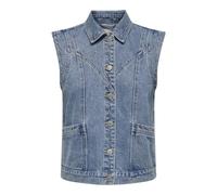 ONLY Onlkennedy Sl Dnm Waistcoat Bj Jacket Femme