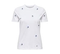 ONLY Onlketty Life S/S Haut à col Rond JRS Noos
