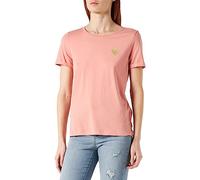 Only Onlkita Life S/S Logo Top Noos pour Femme, Rose, M