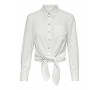 ONLY ONLLECEY LS Knot Shirt Noos WVN Blouse, Cloud Dancer, XS Femme