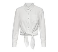 Only – Chemise à manches longues Lecey Knot – Blanc – Taille S – Femme