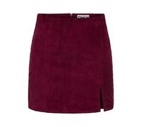 ONLY Onlleni-Global PNT Jupe Courte en Velours côtelé, Bordeaux, L