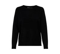 ONLY Onllesly Kings L/s Pullover KNT Noos Pull, Noir (Black Black), Small Femme