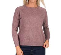 ONLY ONLLESLY Kings L/S Pullover KNT Noos Sweater, Couleur : Marron, S Femme