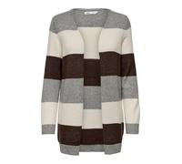 ONLY Onllesly L/S Open Cardigan Knt Noos Femme Cardigan long, Mélange de Gris Moyen., M