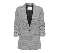 ONLY Onllettie Life Blazer 3/4 Check TLR, Bleu Nuit, 42 Femmes