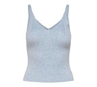 Only Women's Lina Knitted Top Bleu cachemire 10 (S) Female
