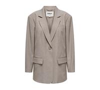 Only - Onllinda LS Boyfr Mel Blazer - Femme - Vestes - Gris - Taille: 40 FR