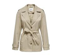 ONLY Onlline Short Trenchcoat OTW Noos Trench-Coat, Taupe, S Femmes