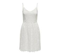 ONLY Onllinnea S/L Dress JRS Robe à Bretelles, Cloud Dancer, L Femme