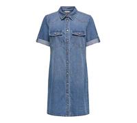 ONLY Onllisa S/S DNM Dress Gua Robe, Denim Bleu médium, XL Femmes