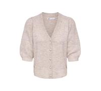 ONLY Onlliva V-Neck S/S Cardigan KNT Noos, Pierre Pumice, XXL Femme