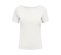 ONLY Onllive Love Life S/S Haut à col Bateau JRS pour Femme, Blanc., S