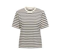 ONLY Onllivina S/S Stripe Tee JRS Noos T-Shirt à Coupe Droite avec col Rond pour Une Utilisation Quotidienne dans Les Jeunes Femmes, Cloud Dancer, XXS