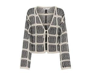 ONLY Onlloa Ls String Crochet Cardigan Rp KNT, Bouleau, XL Femme