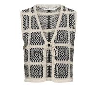 ONLY Onlloa SL String Crochet Vest KNT, Bouleau, S Femme