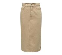 ONLY Onllola-Cilla Hw Jupe Longue Fendue Combinaison, Tannin, L Femme