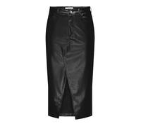 ONLY Onllola-elyna Hw Metal Long Skirt PNT Jupe, Noir, S Femmes