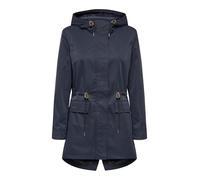 ONLY ONLLouise Parka légère mi-saison pour femme avec capuche, Bleu-gris, M