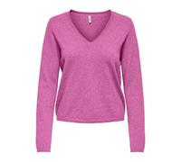 ONLY Onlloyal Life Ls Pull col en V KNT Nca, Rose Super, S