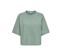 ONLY Onlloyal Pull à col Rond 3/4 KNT Nca, Vert Chinois., M