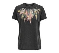 ONLY Onllucy Life Reg S/S Top JRS Noos, Noir, S Femmes
