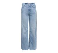 ONLY Onlmaddie-O Hw Wide DNM Tai277 Noos, Denim Bleu médium, M