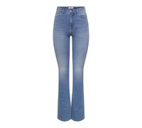 ONLY Onlmade Hw Skinny Flared DNM, Bleu Jeans Clair, XXL / 32L Femmes