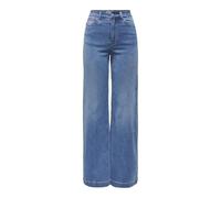 ONLY Onlmadison-Royal Hw Wide DNM BF Gua, Denim Bleu médium, XL / 32L Femmes