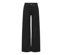 ONLY Onlmadison-Royal Hw Wide DNM, Jean Noir, XS / 34L Femmes