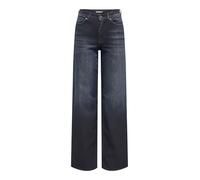 Only Jean ONLMADISON coupe wide leg Bleu foncé Denim Taille M / 32L