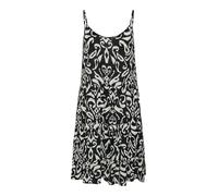 ONLY Onlmaj Life S/L AOP Robe Courte WVN Noos, Noir, XXS Femme