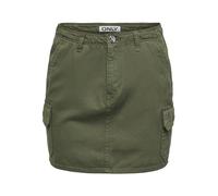 ONLY Onlmalfy Lif E Short Cargo Skirt PNT Cargorock, Kalamata, M Femme