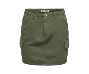 ONLY Onlmalfy Lif E Short Cargo Skirt PNT Cargorock, Kalamata, M Femme