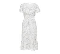 ONLY Onlmarianne Life S/S Robe midi WVN, Cloud Dancer, S