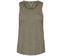 ONLY Onlmarna Crochet Débardeur JRS Top, Vert, M Femme